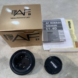 Nikon AF Nikkor 50mm F1.4D