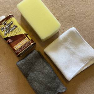 Howard (Wood Care Set, 4 pcs) Restor -A-Finish "Golden Oak"