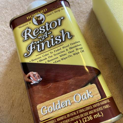 Howard (Wood Care Set, 4 pcs) Restor -A-Finish "Golden Oak"