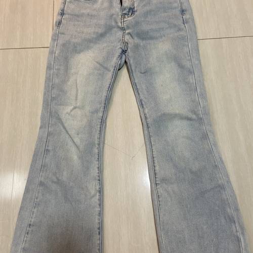 韓國購牛仔褲微喇叭