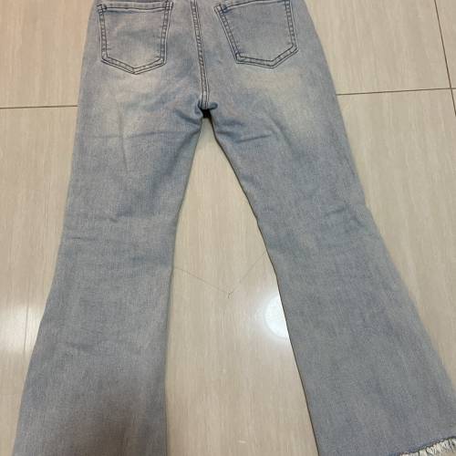 韓國購牛仔褲微喇叭