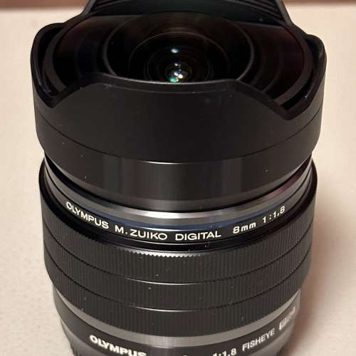 [FS]-95% new Olympus M.Zuiko Digital ED 8mm F1.8 Fisheye PRO (Panasonic, M43)