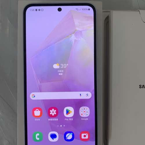 99%New Samsung Galaxy A35 A356E 5G 8GB/128GB Dual Blue
