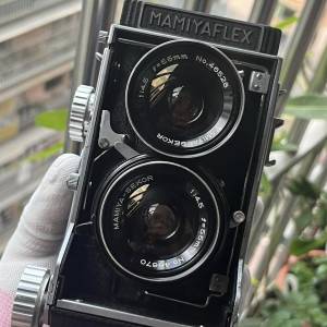 瑪咪亞Mamiyaflex Mk1初代 120雙反菲林相機 1機3鏡