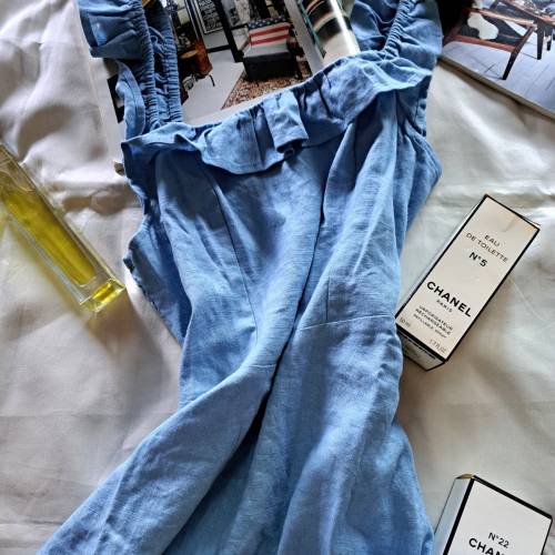 涼爽料👍美國  波浪帶  旅行 游水 連身裙 dress dresses