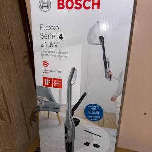 全新 bosch flexxo serie 4 21.6 v  充電式吸塵機
