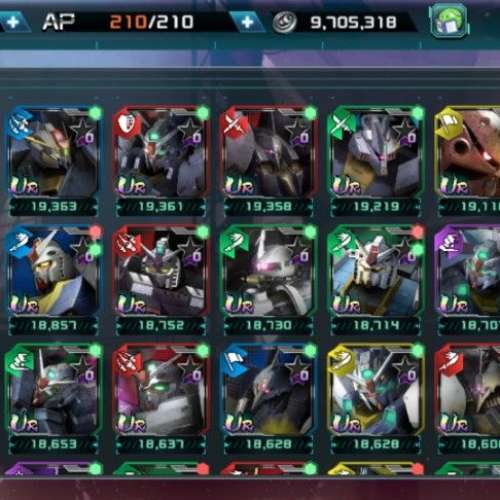 👑40UR👑9萬石 Gundam U.C ENGAGE (高達G世代永恆以外選擇) 日版 Android限定