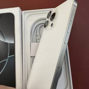 iPhone 16 Pro 1Tb 白色 全新 充電1次