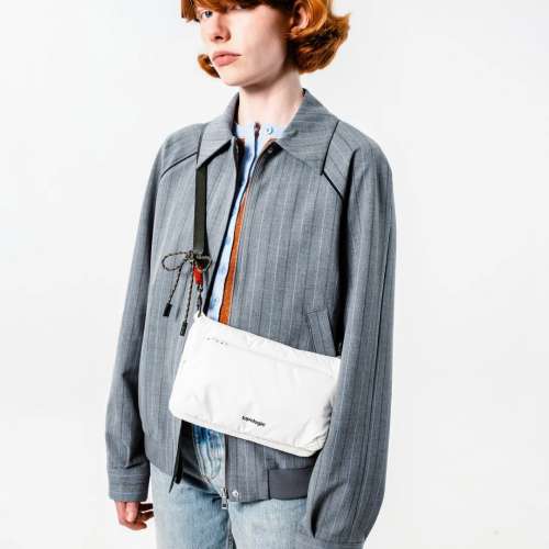 Topologie   黑色真皮 相機帶 手機繩 肩帶