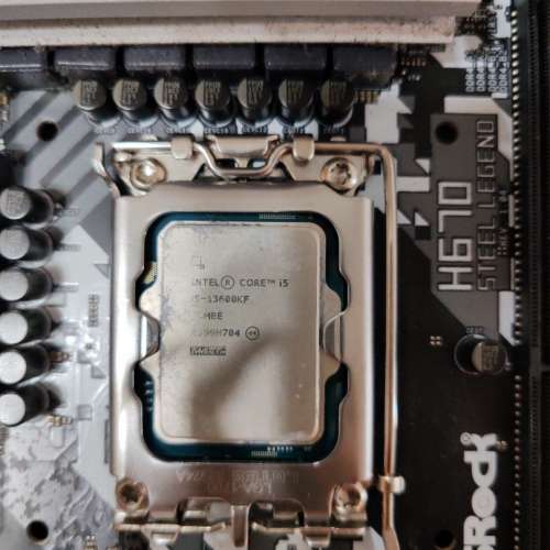 Asrock H670 Steel Legend D4+13600KF+風扇+CPU防彎扣具 不散賣