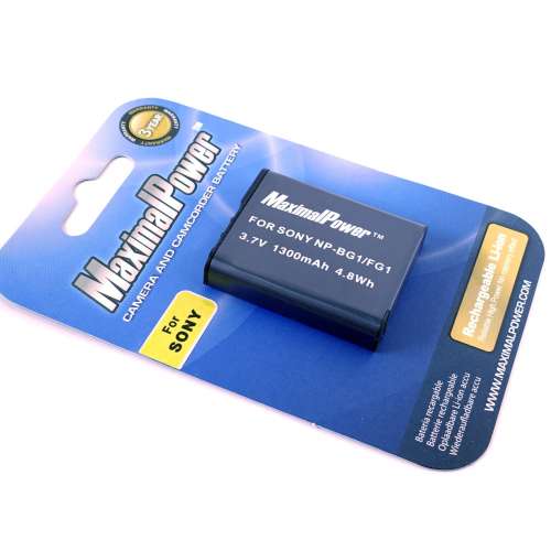 NP-BG1/FG1 電池 for Sony DSC-W270 W290 W300 WX1 T20