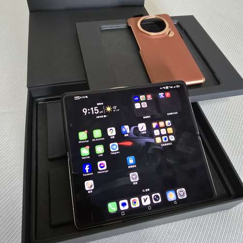 99.9%新機一樣 Honor Magic V3 5G 12+512GB 絲路敦煌色 原裝香港行貨