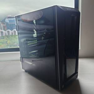 ATX機箱+單風扇水冷intel扣具+2風扇