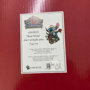 Figurine Disney – Jim Shore – Lilo et Stitch – Stitch – Ne t’emballe pas