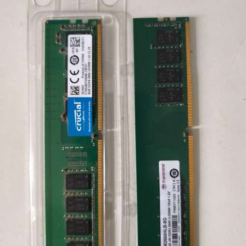 DDR4 2666 - 16GB Ram (8Gx2條)