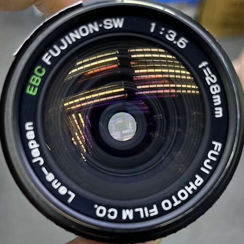 90% New EBC Fujinon 28mm f3.5 手動鏡頭, 深水埗門市可購買
