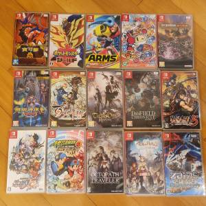 Switch games 15隻 全部有中文