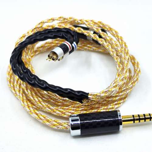 樣版線 廠價直銷 "金銀銅4絞" 雜食之選✅分析力✅細節✅音場✅全面提升 4.4 2Pin