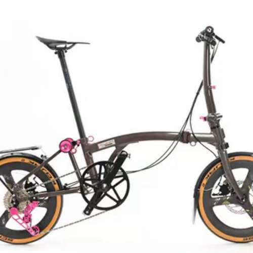 2025 鋁合金款 RUHM PRO D PLUS (PRO 2 CARBON) 7速 碟剎 碳纖維座管 16吋349 碳纖...