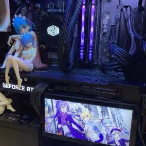 高階RGB電競 Xeon® E5 八核心十六線程遊戲電腦主，2TB 三星 SSD ，暢打各種電腦主...