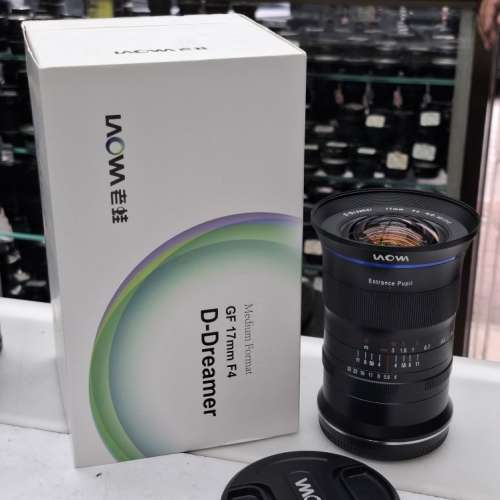 LAOWA MEDIUM FORMAT GF 17MM F4 D-DREAMER LIKE NEW GFX MOUNT