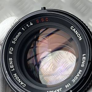 Canon FD 50mm f/1.4 S.S.C.