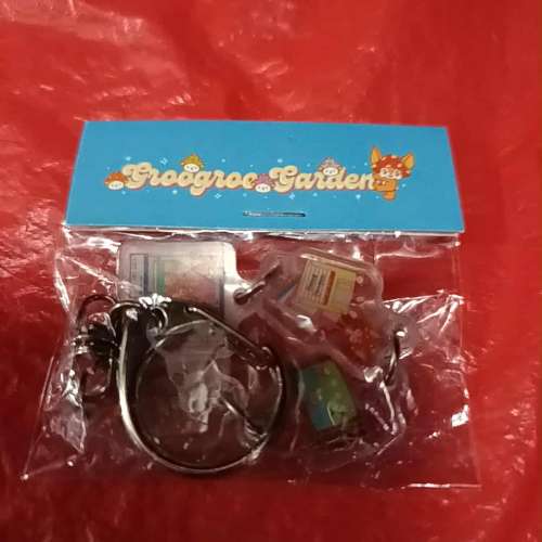 GrooGroo Garden 精品 (明信片，貼紙，鎖匙扣)