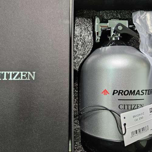 98％new Citizen 行貨新款 BN1024-01Z 光動能300m潛水錶