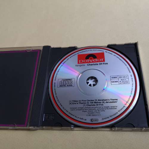 Vangelis - Chariots Fo Fire 德版銀圈