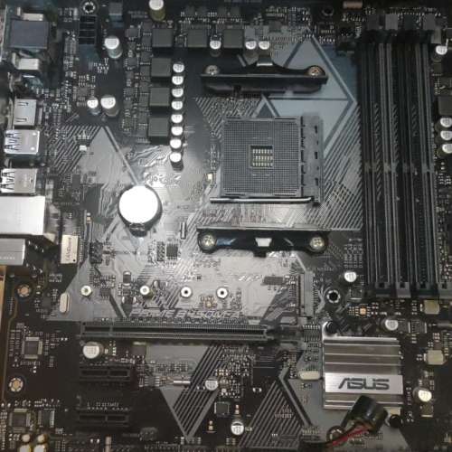 ASUS PRIME B450M-A Micro ATX主機板 ((正版Window10Home啟動碼)) Socket AM4
