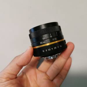 Wesley 35mm f1.6 C Mount 可cover Sony E Mount