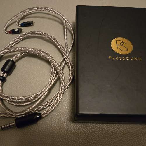 Plussound PPH X8 Palladium Plated Hybrid 2pin 4.4mm