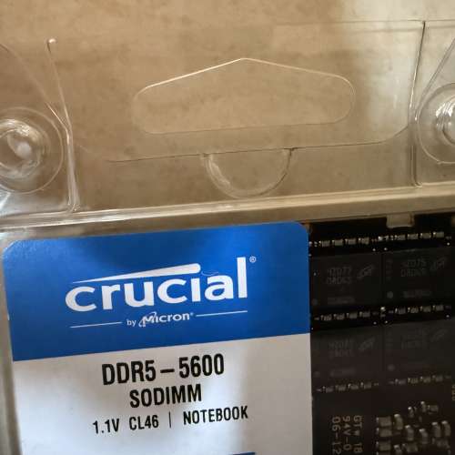 Crucial 32GB DDR5 SODIMM x2 (TOTAL 64GB)