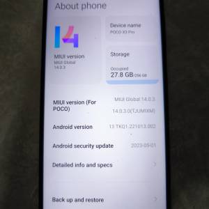 FOCO X3 PRO 256GB