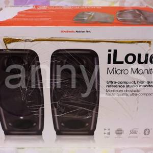 全新 IK Multimedia iLoud Micro Monitor 黑色 專業監聆喇叭 (外盒有破損)