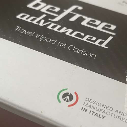 全新）Manfrotto befree 輕量碳纖維腳架made in italy