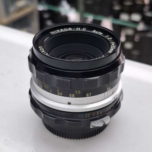 NIKKOR-H.C 50MM F2 Ai MOUNT LENS CLEAR