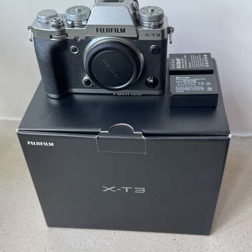Fujifilm X-T3 XT3 富士 silver 銀色