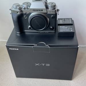 Fujifilm X-T3 XT3 富士 silver 銀色