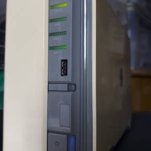 Synology Disk Station DS210j 加 2隻 1TB SATA3 Harddisk 連火牛