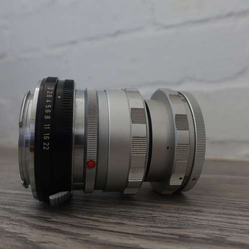Leica Elmar 65 with Leica 14127 R Adapter