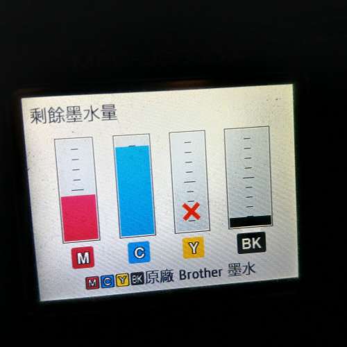 brother j690dw + 兩個LC 3513黑色墨