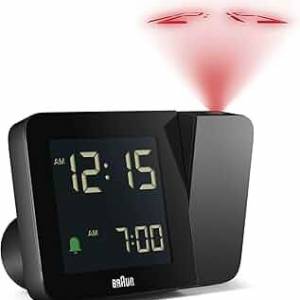 Braun BC15 Projection Clock ( Black &White Colour Options )