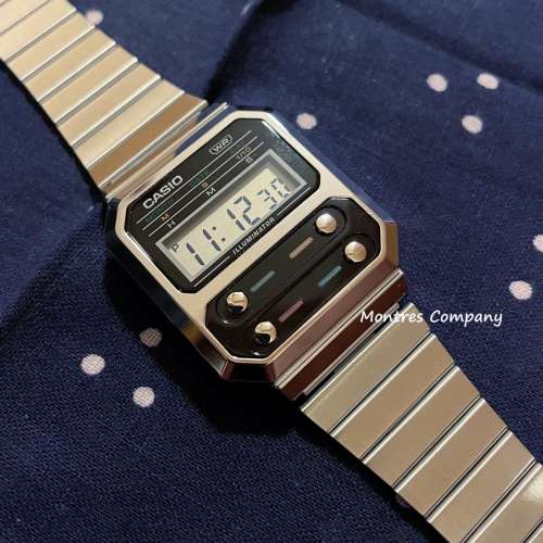 Montres Company 香港註冊公司(32年老店) 卡西歐 CASIO A100 A100WE A100WEG A100W...