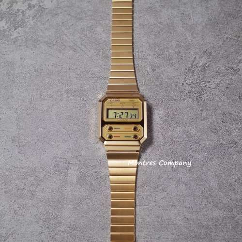 Montres Company 香港註冊公司(32年老店) 卡西歐 CASIO A100 A100WE A100WEG A100W...