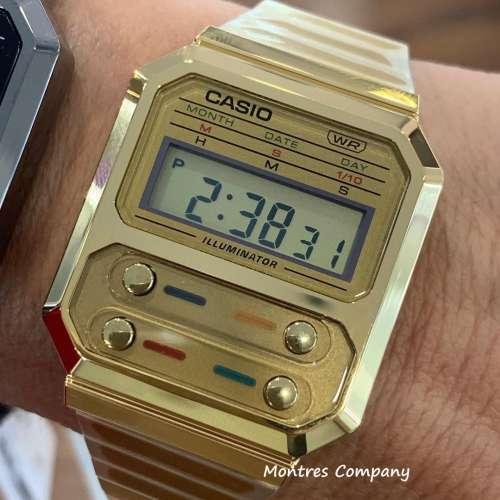 Montres Company 香港註冊公司(32年老店) 卡西歐 CASIO A100 A100WE A100WEG A100W...