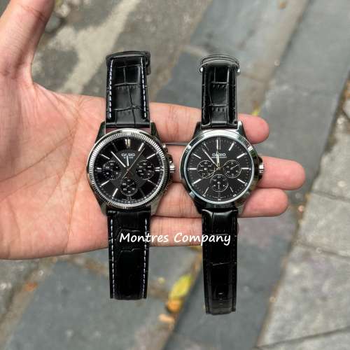 Montres Company 香港註冊公司(32年老店) 卡西歐 CASIO 100米防水 真皮錶帶 3年電池...