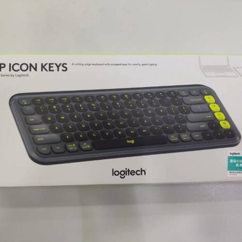 Logitech POP Icon Keys 羅技藍牙鍵盤