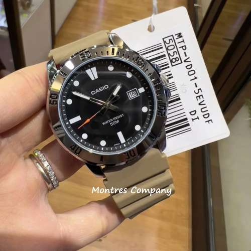 Montres Company 香港註冊公司(32年老店) 卡西歐 CASIO 50米防水 MTP MTPVD01 MTP-...