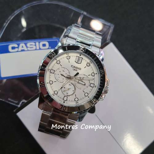 Montres Company 香港註冊公司 (32年老店) 卡西歐 CASIO 不鏽鋼錶帶 MTPVD300 MTPV...